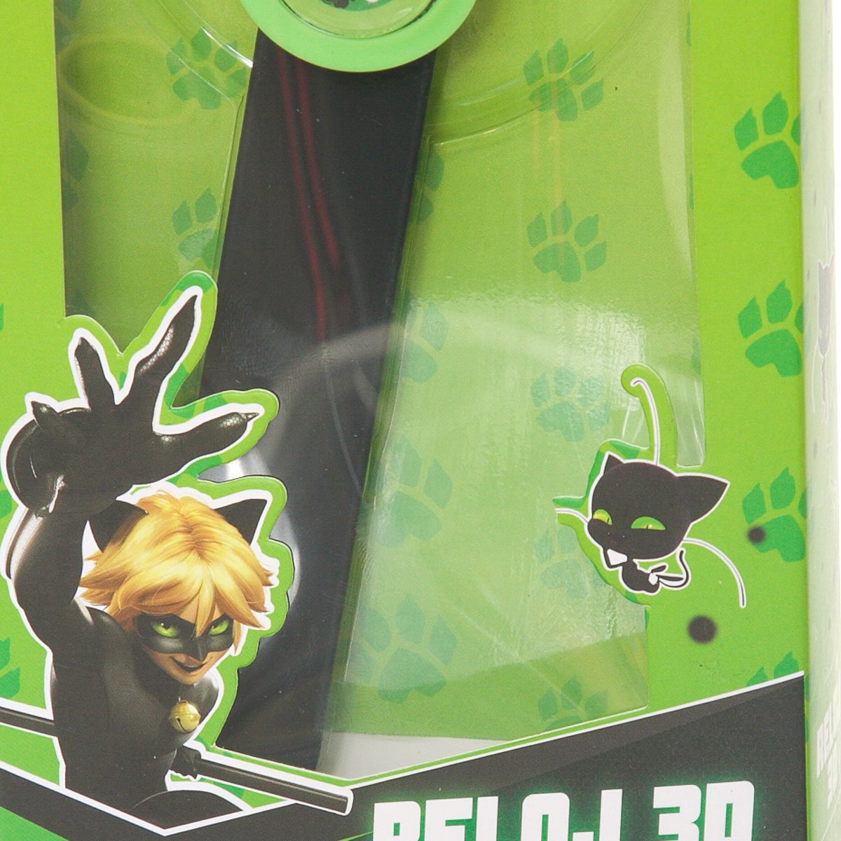 Reloj 3D Cat Noir  Niño Miraculous