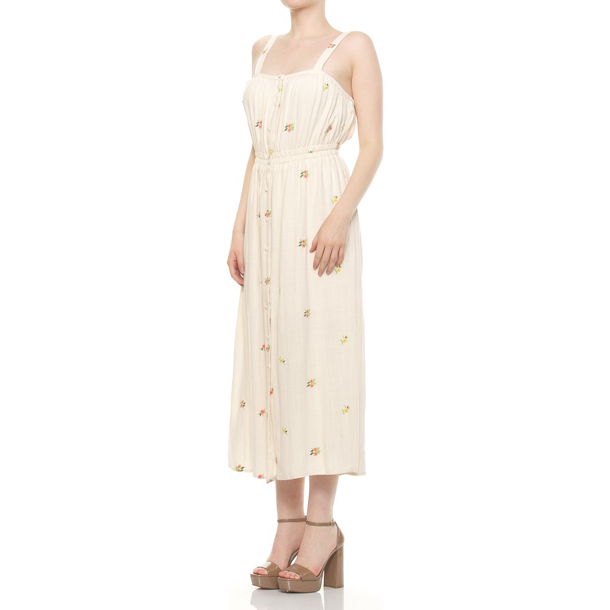 Vestido Midi Tirantes para Dama Dex