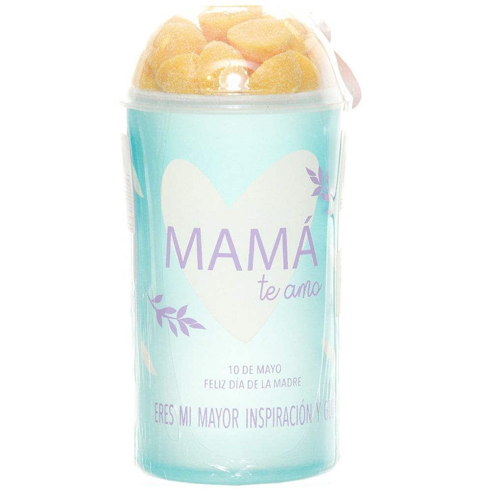 Vaso de Cristal 10 de Mayo Gomitas