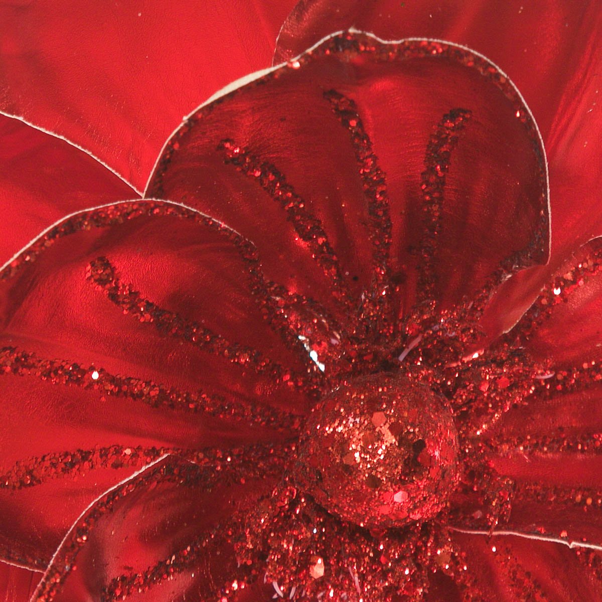 Flor de Magnolia Color Rojo