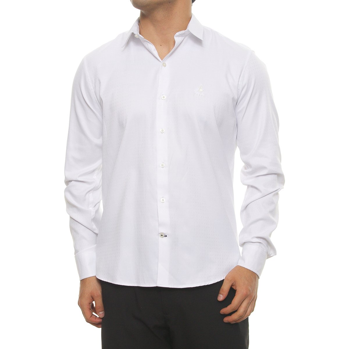 Camisa Slim Fit Maquinilla para Hombre Polo Club