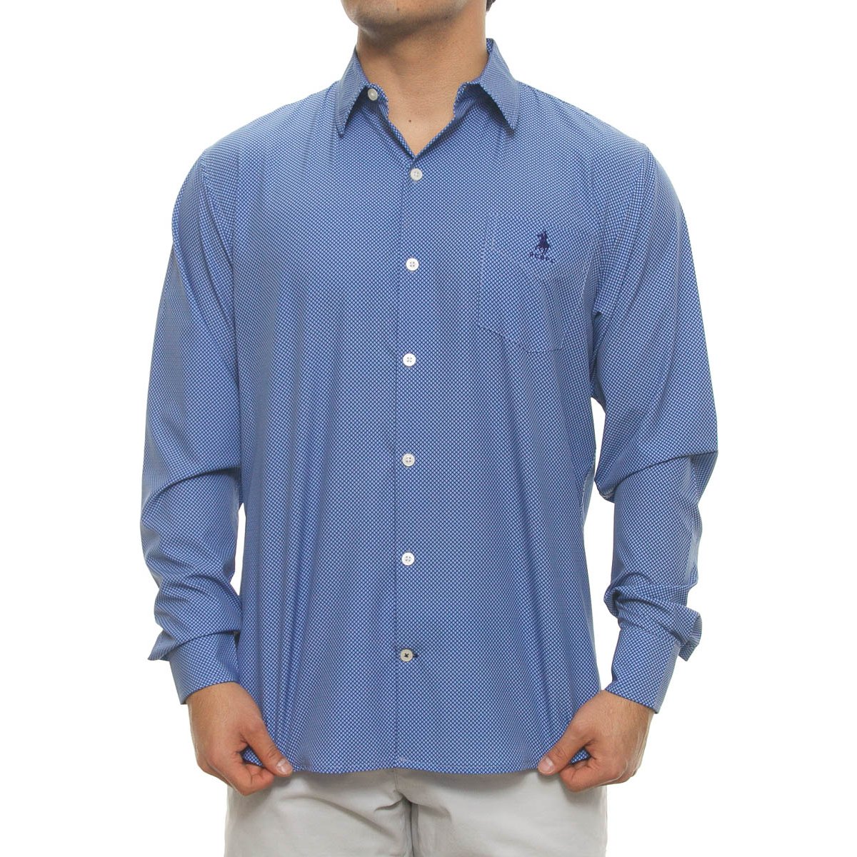 Camisa Estampada para Hombre Polo Club