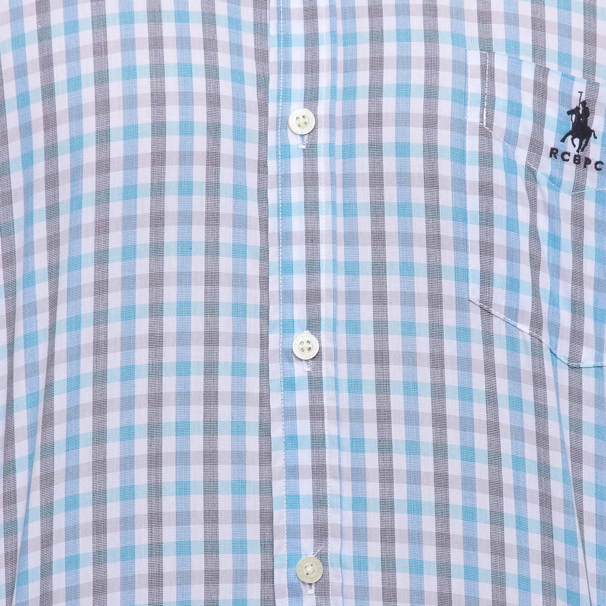 Camisa Cuadros Azul para Hombre Polo Club