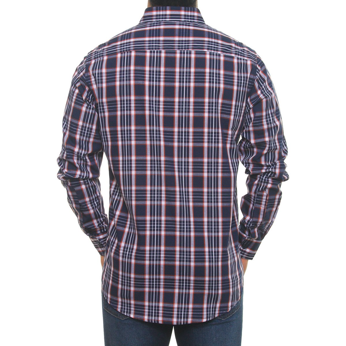 Camisa Manga Larga a Cuadros para Hombre Polo Club