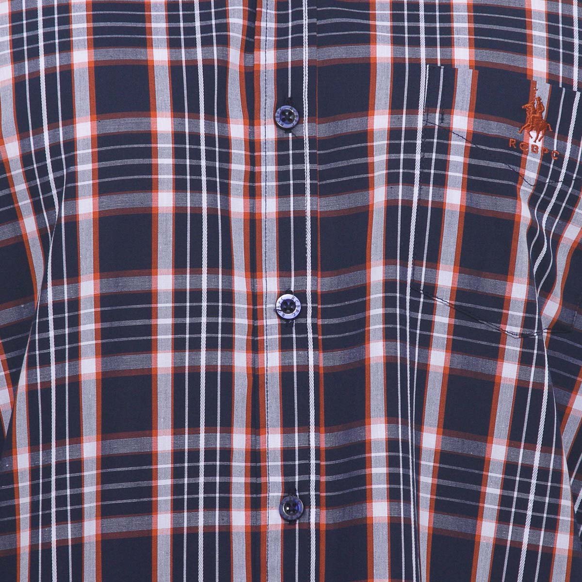 Camisa Manga Larga a Cuadros para Hombre Polo Club
