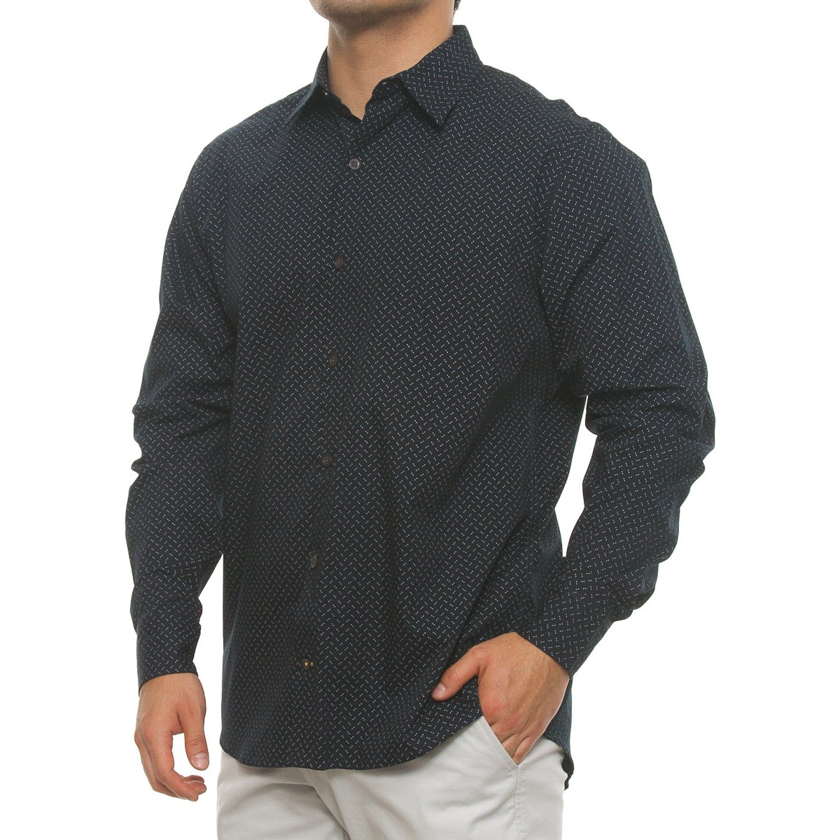 Camisa Estampada para Hombre Polo Club