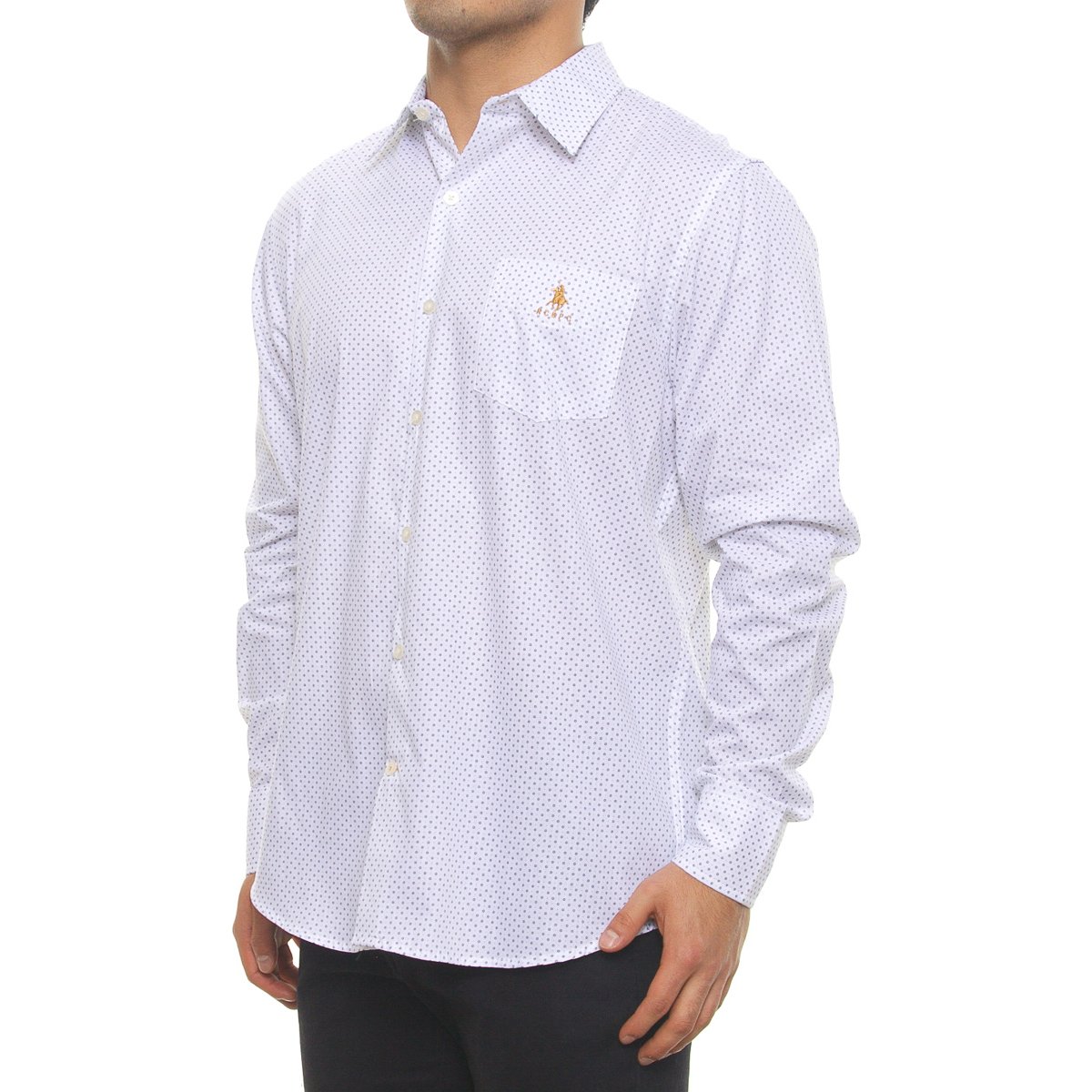 Camisa Estampada para Hombre Polo Club
