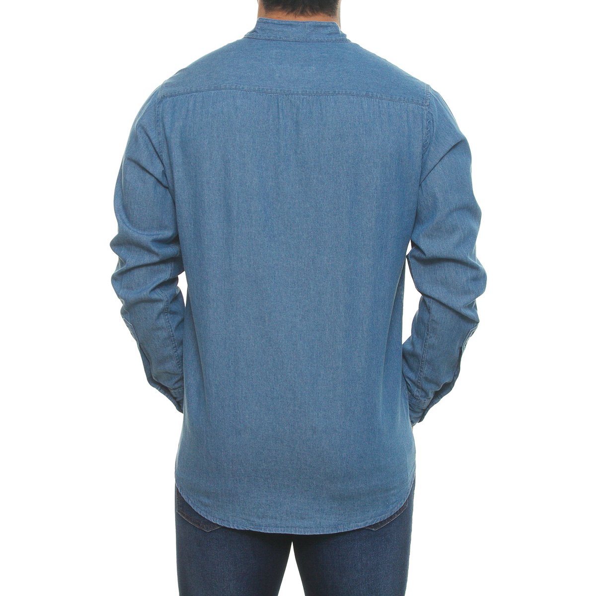 Camisa Cuello Mao Mezclilla  para Hombre Polo Club