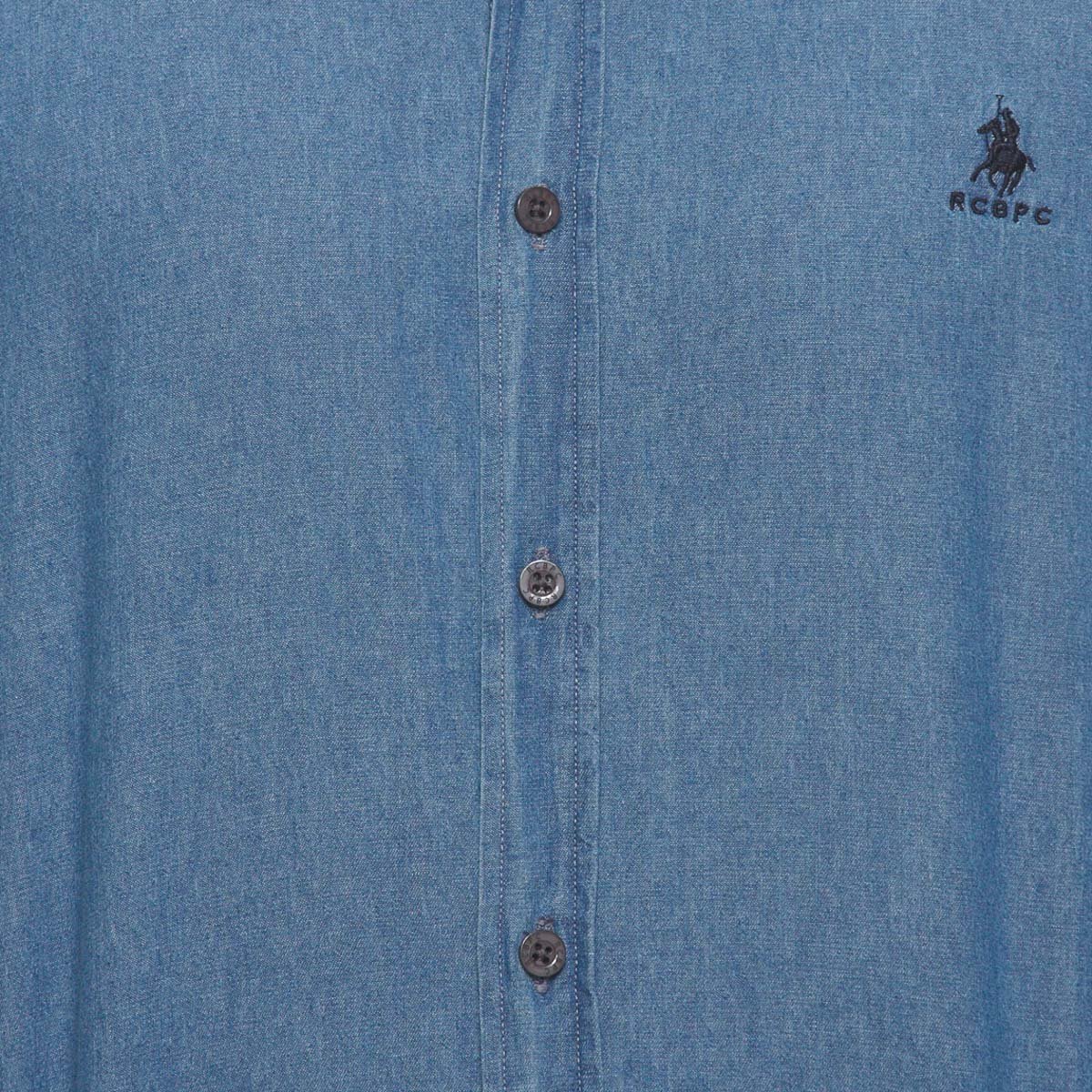 Camisa Cuello Mao Mezclilla  para Hombre Polo Club