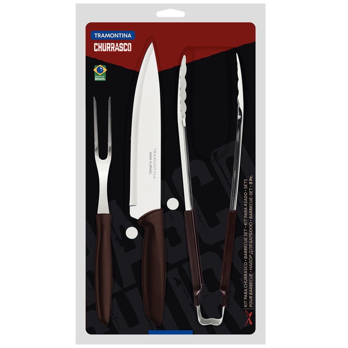 Set 3 Piezas para Asado Plenus Tramontina
