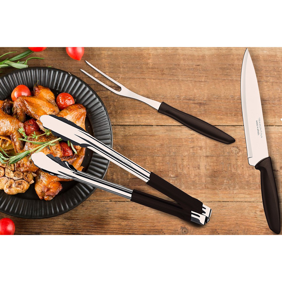 Set 3 Piezas para Asado Plenus Tramontina