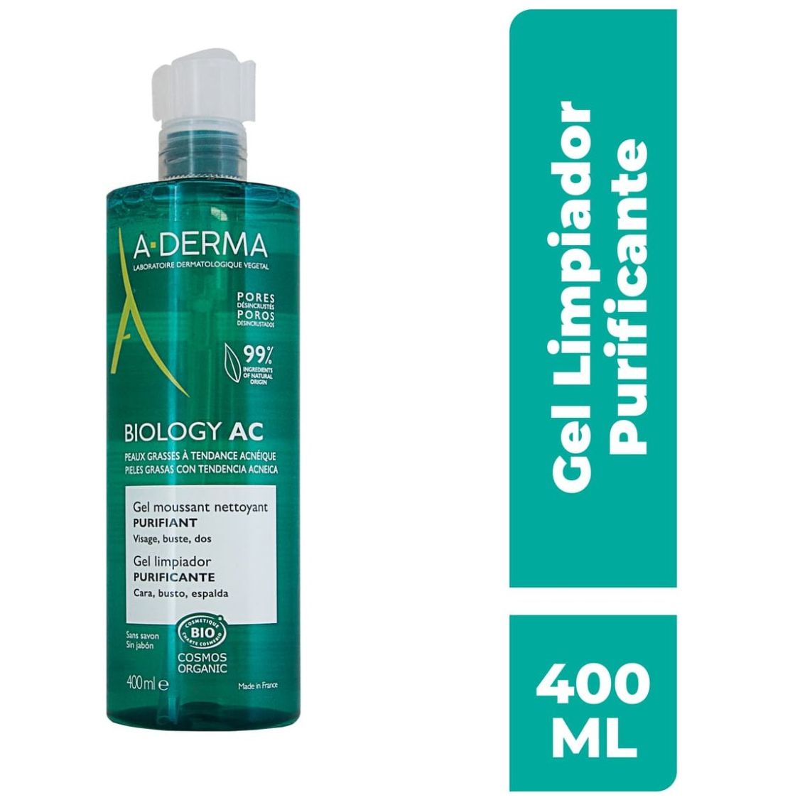 Aderma Biology Ac Gel Espumoso 400 Ml