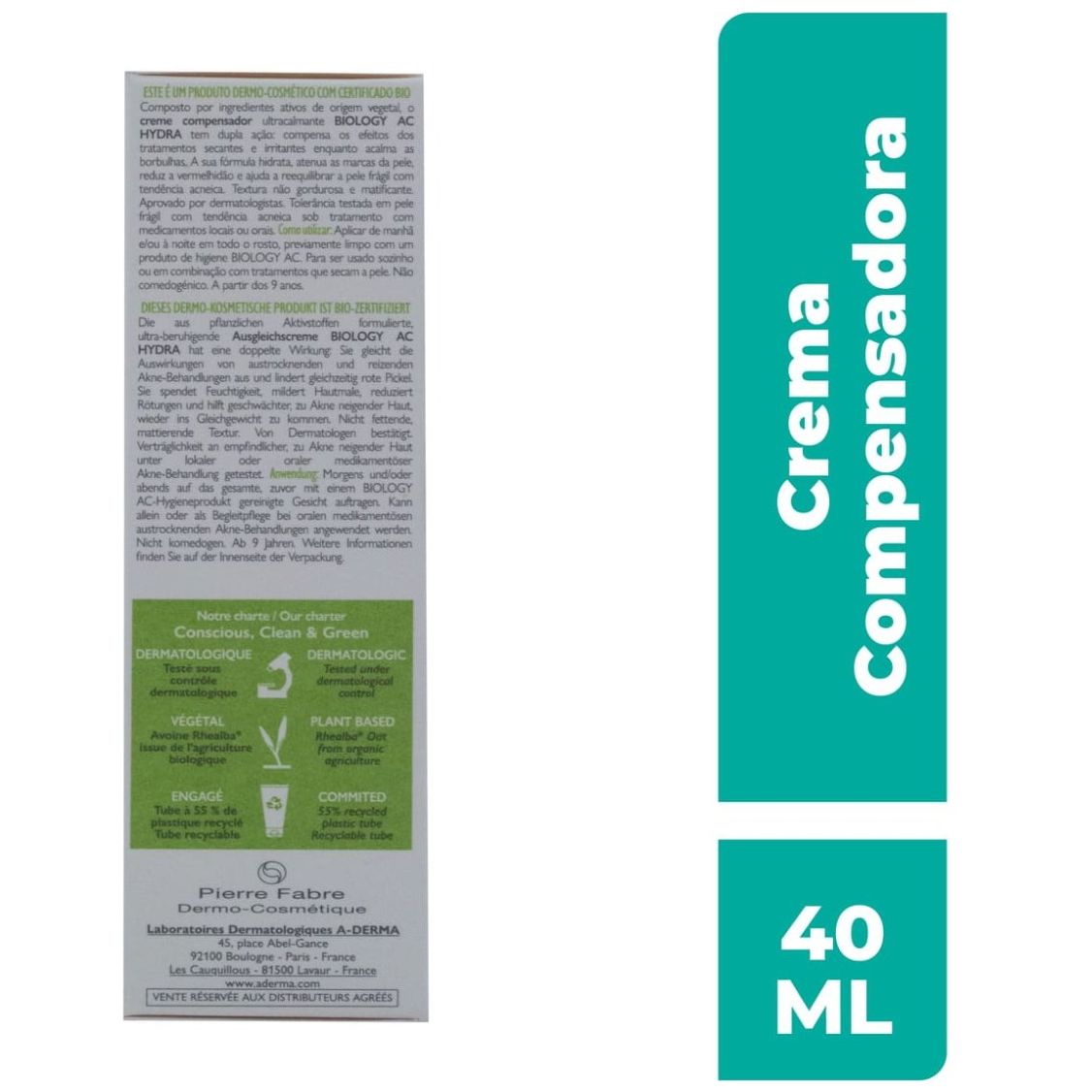 Aderma Biology Ac Hydra 40 Ml