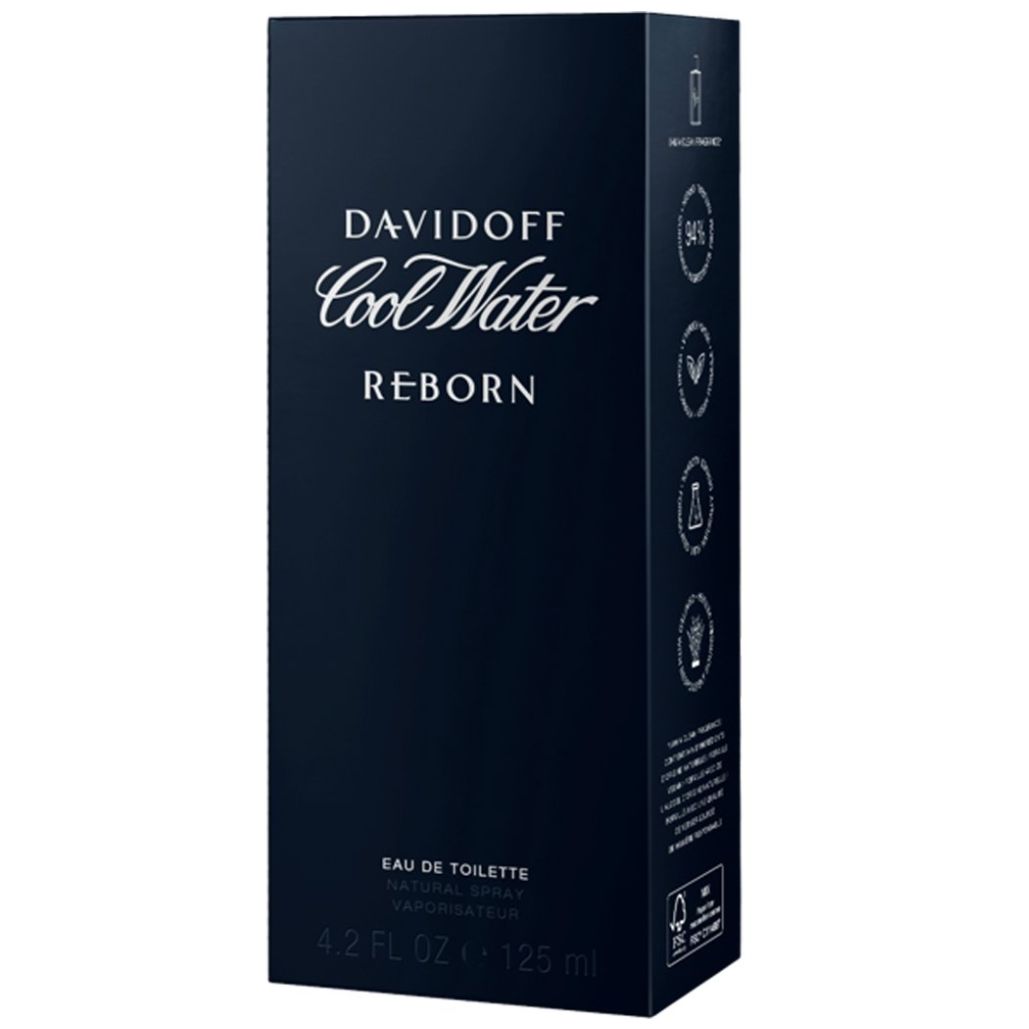 Fragancia para Hombre Davidoff Cool Water Reborn Man Edt 125 Ml