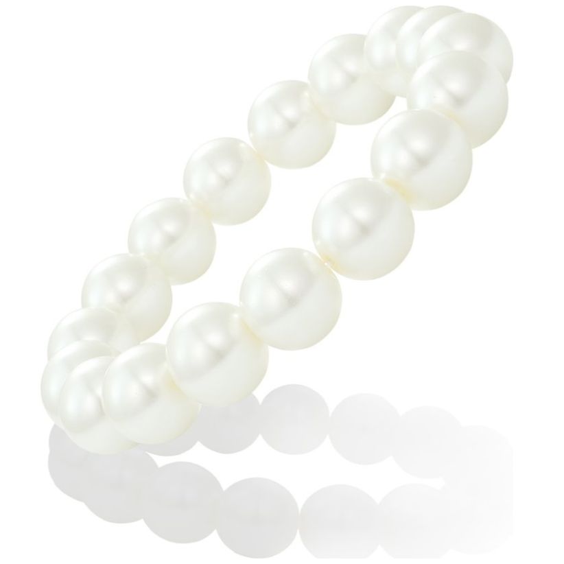 Pulsera 1H Elástica con Esferas Roxxy Bijoux