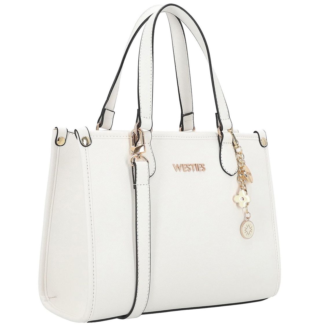 Bolsa Satchel Marfil Westies