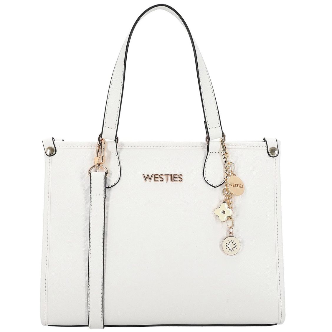 Bolsa Satchel Marfil Westies