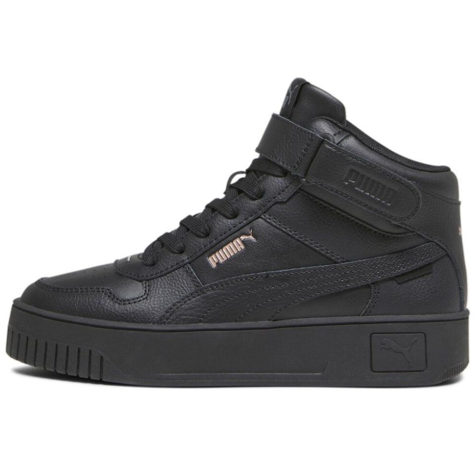 Tenis Negro de Bota con Cinta Ajustable Puma