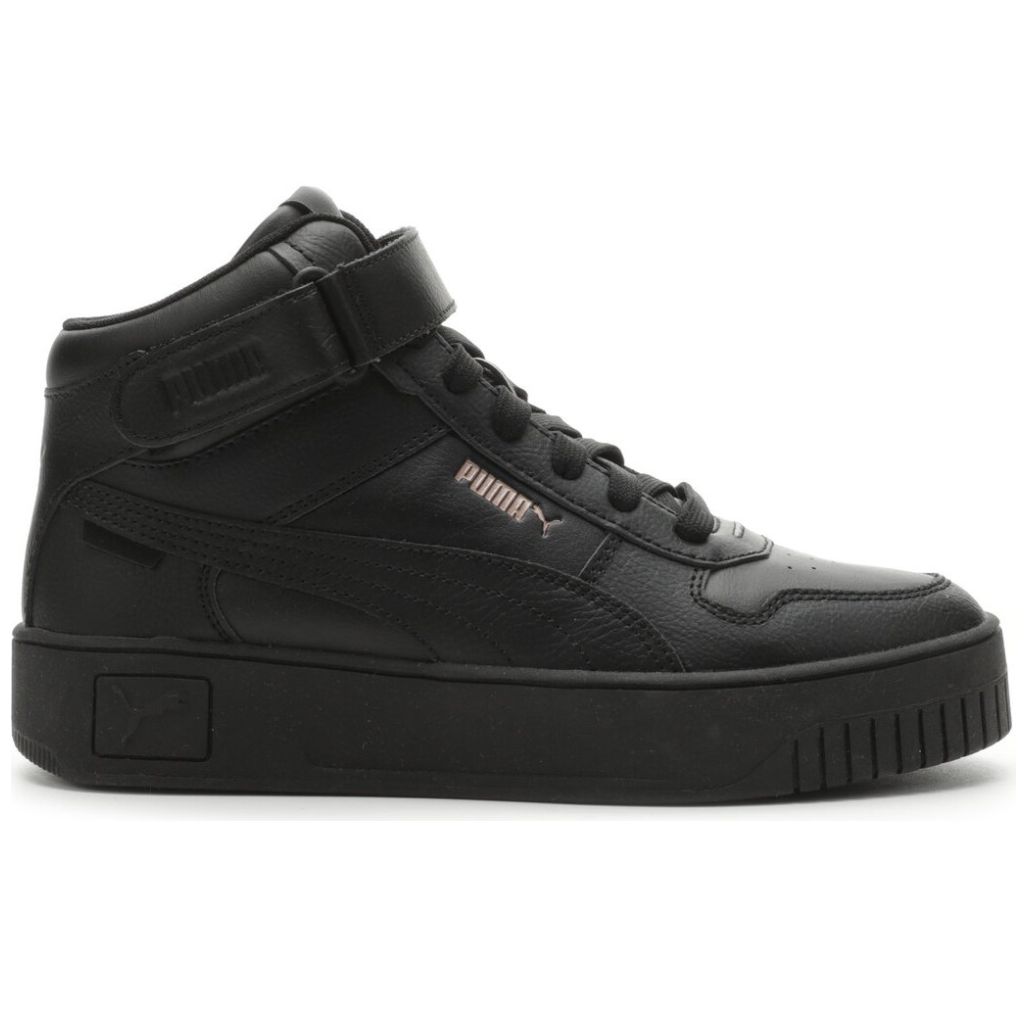 Tenis Negro de Bota con Cinta Ajustable Puma