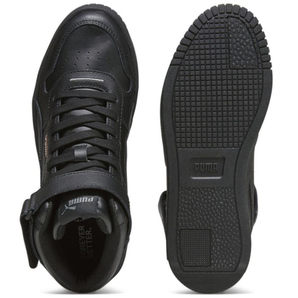 Tenis Negro de Bota con Cinta Ajustable Puma