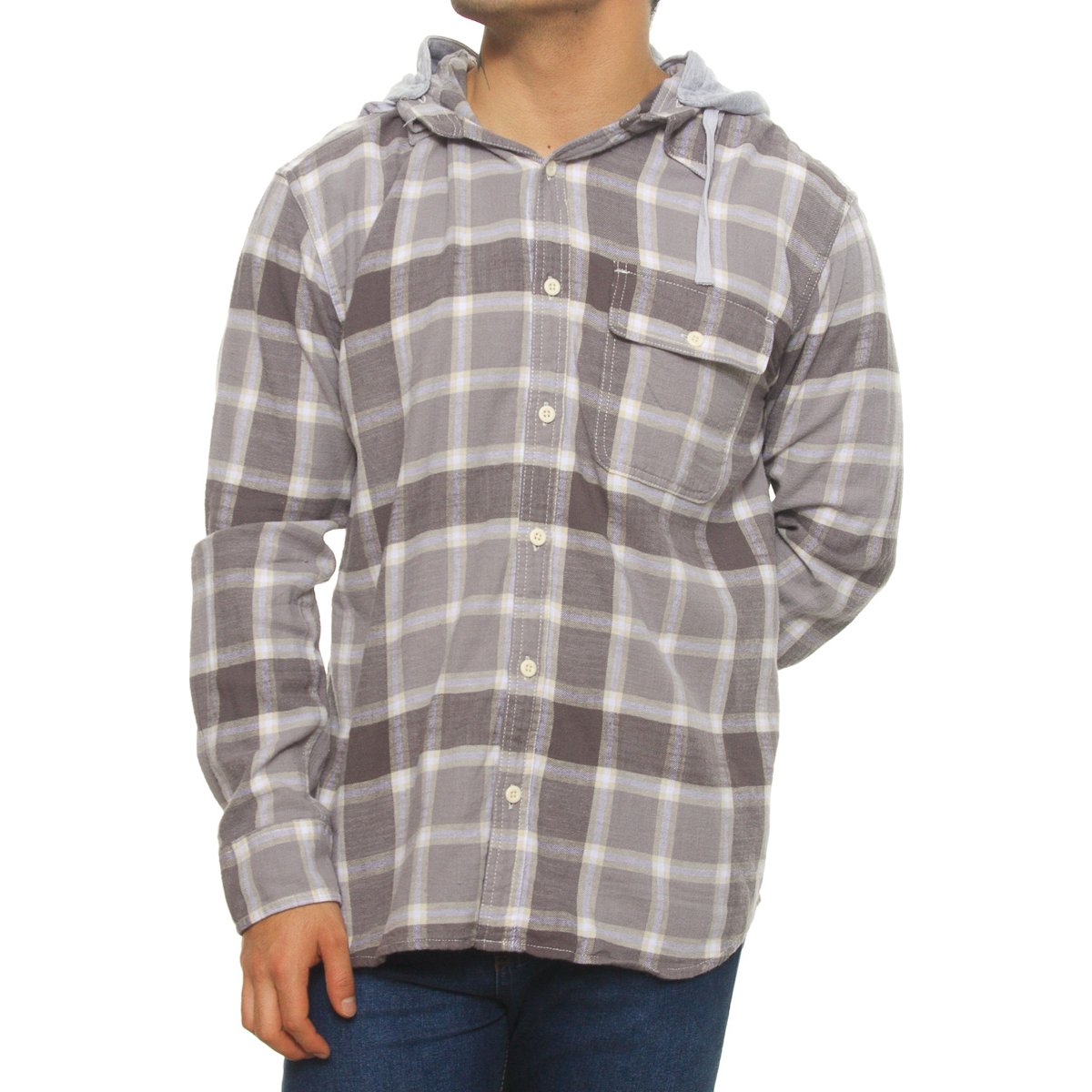 Sobrecamisa de Franela para Hombre Jeanious