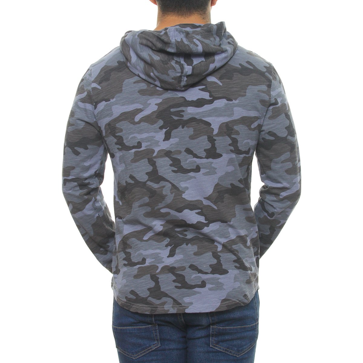 Playera Camuflaje Manga Larga para Hombre Jeanious