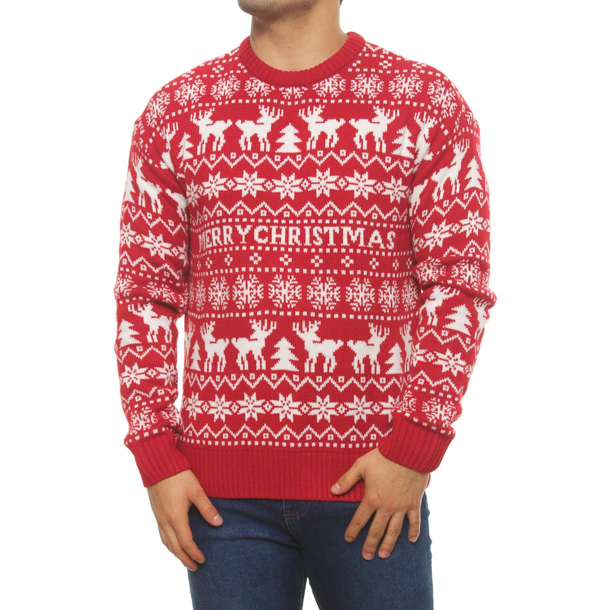 Suéter Casual Xmas para Hombre Jeanious