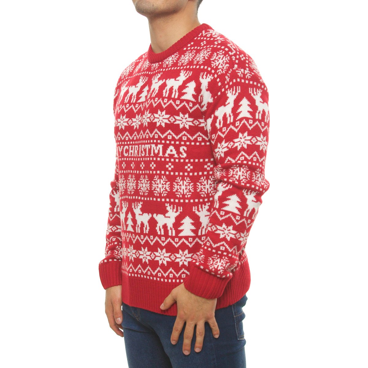Suéter Casual Xmas para Hombre Jeanious