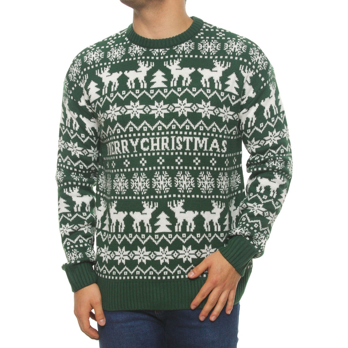 Suéter Casual Xmas para Hombre Jeanious