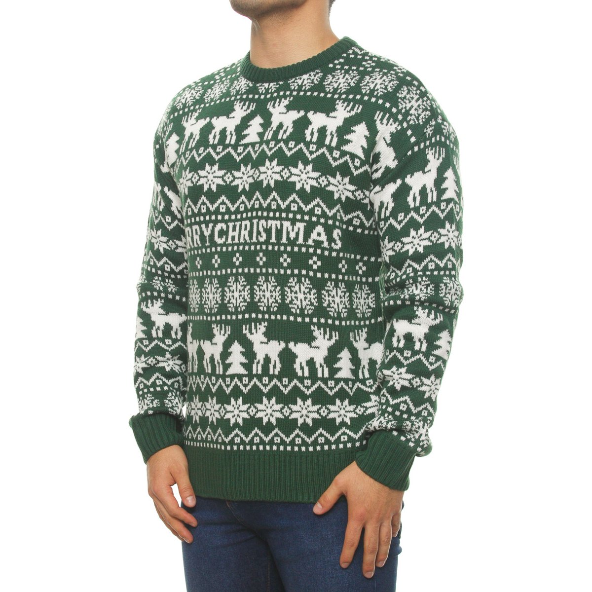 Suéter Casual Xmas para Hombre Jeanious