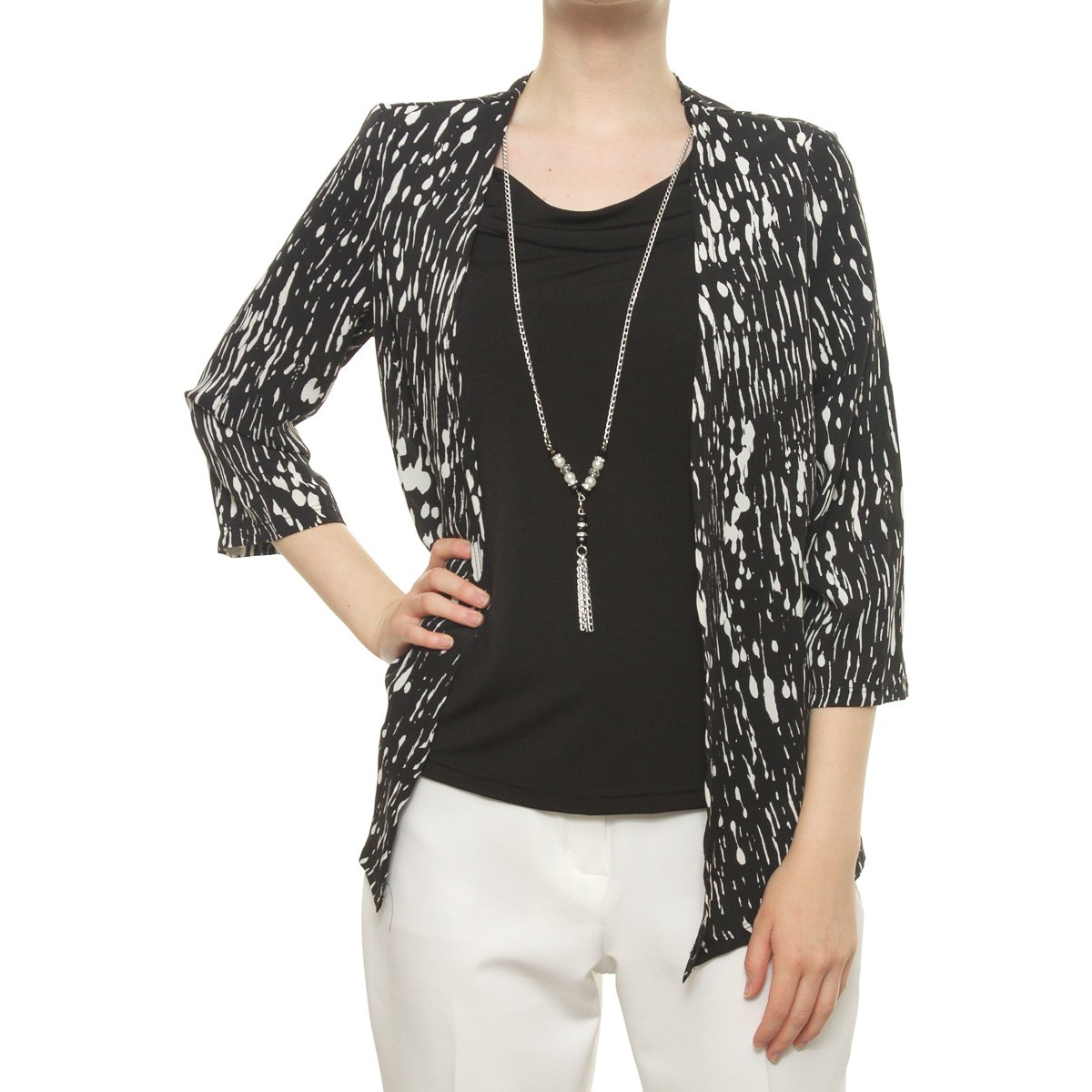 Ensamble con Blusa Simulada para Dama Leonart