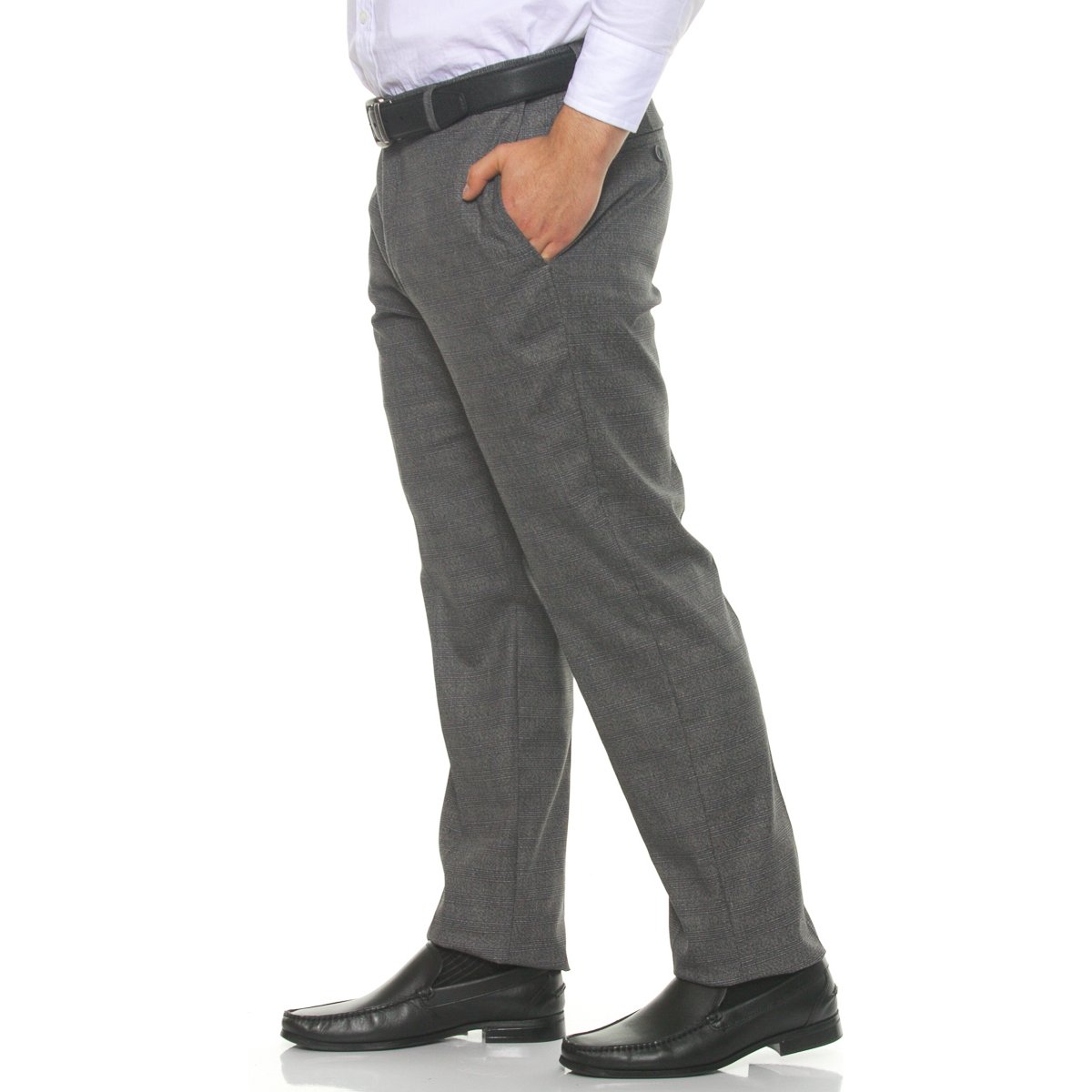 Pantalón de Vestir Cintura Ajustable Slim para Hombre Yale