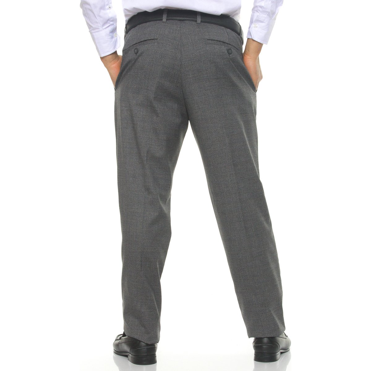 Pantalón de Vestir Cintura Ajustable Slim para Hombre Yale
