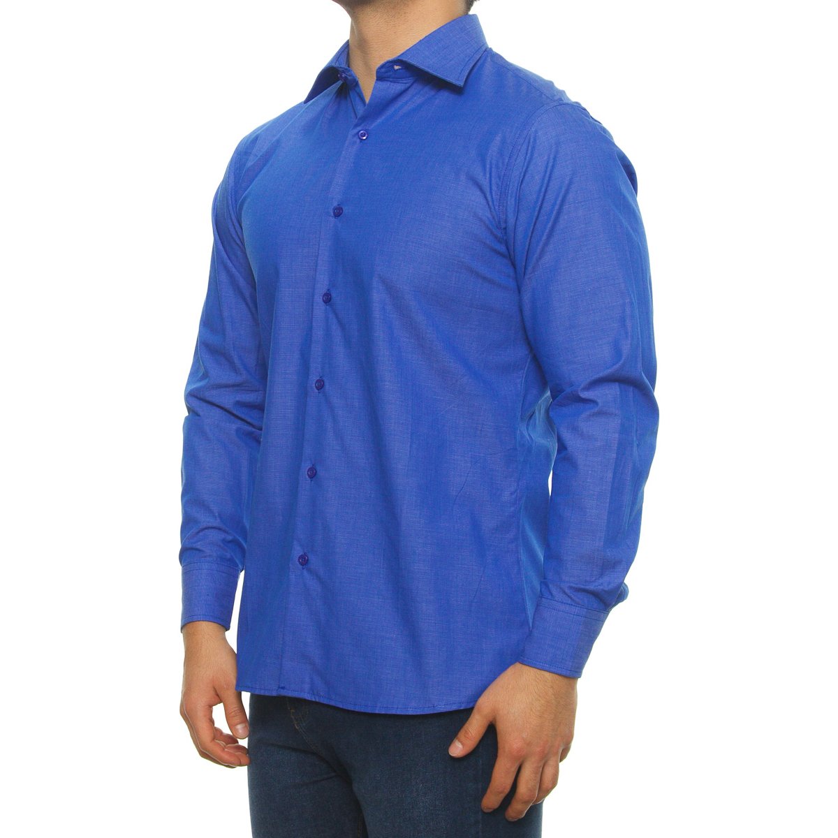 Camisa de Vestir Slim Fit para Hombre Carlo Corinto