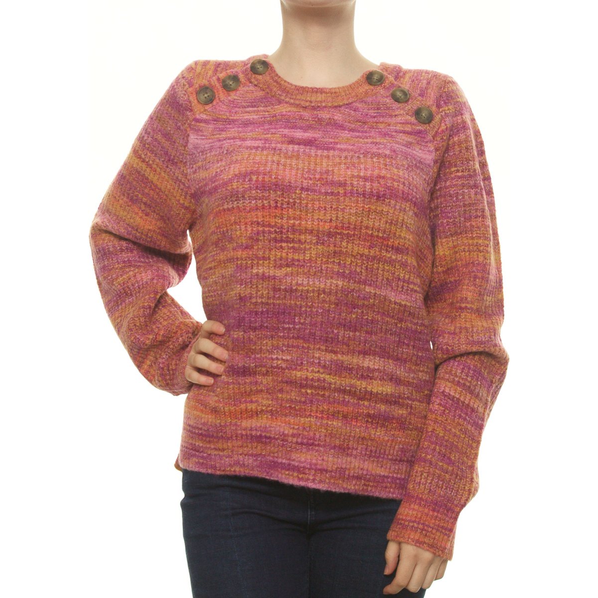 Suéter de Botones para Dama Black Tape