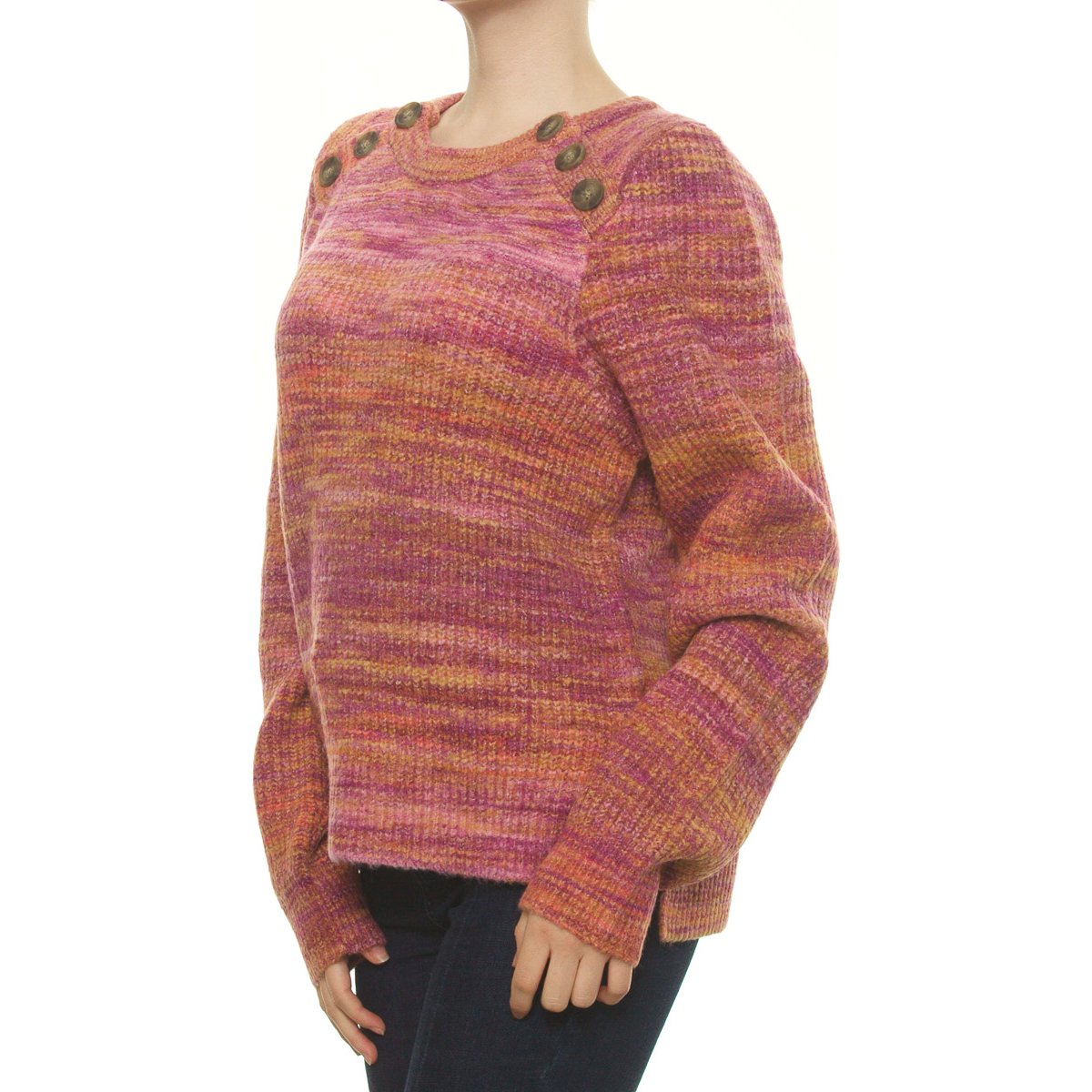 Suéter de Botones para Dama Black Tape