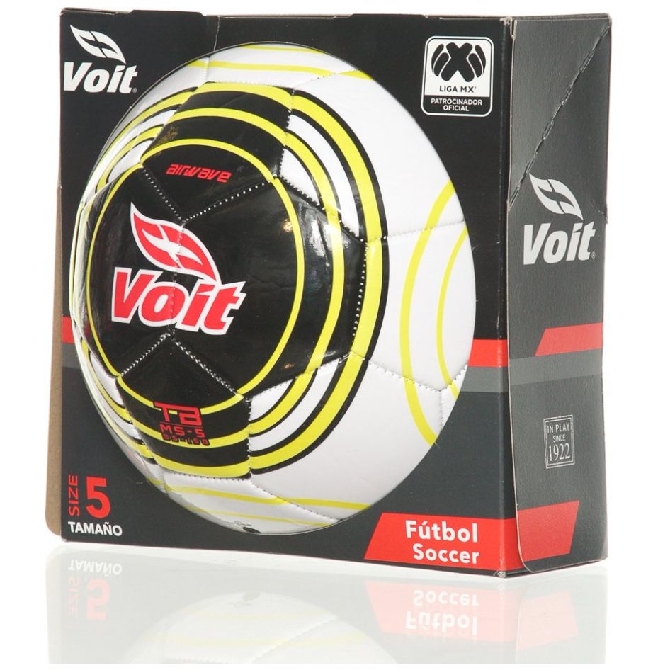 Balon Soccer Voit 5 Aire Wave Amarillo