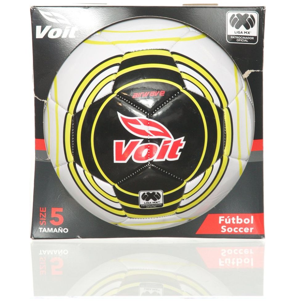 Balon Soccer Voit 5 Aire Wave Amarillo