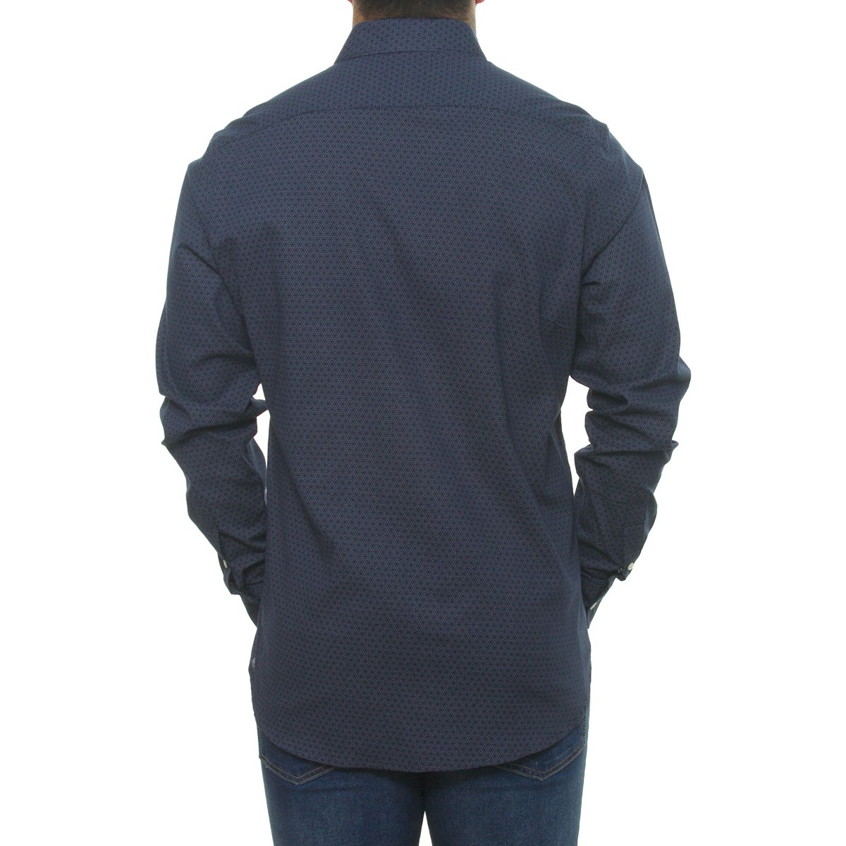 Camisa Slim Fit Manga Larga para Hombre Polo Club
