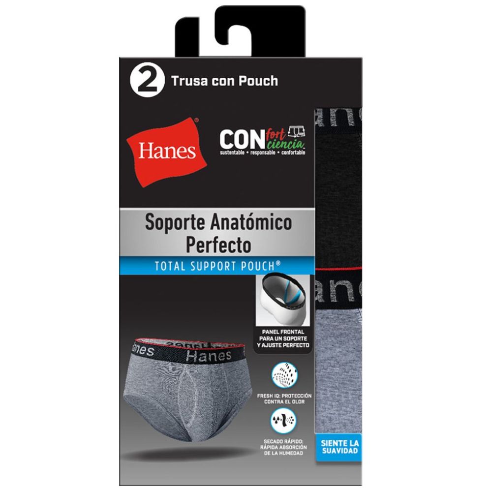 Trusa Hanes 2 Pack para Hombre