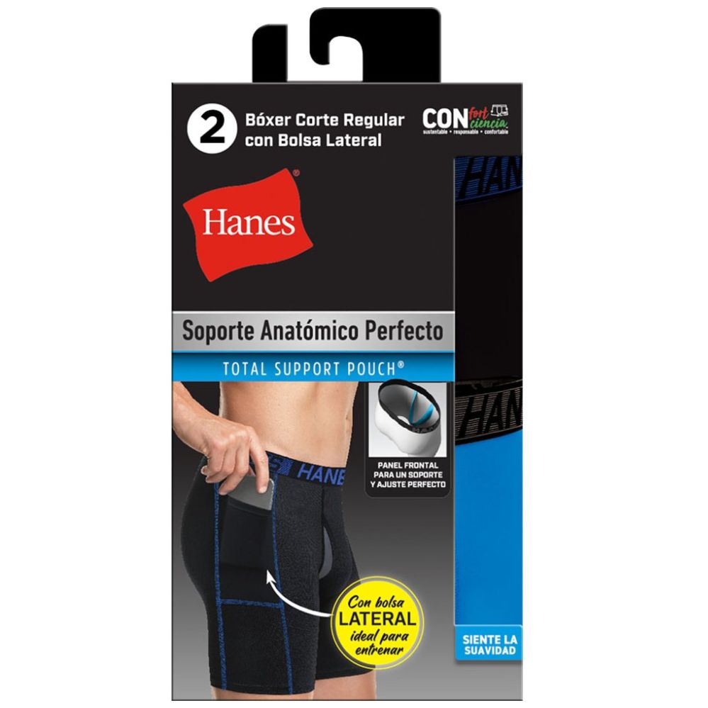 Bóxer Hanes Brief 2 Pack para Hombre