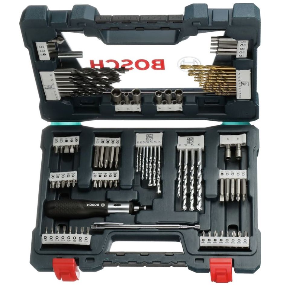 Set X- Line Azul Pulgadas 91Pz Bosch