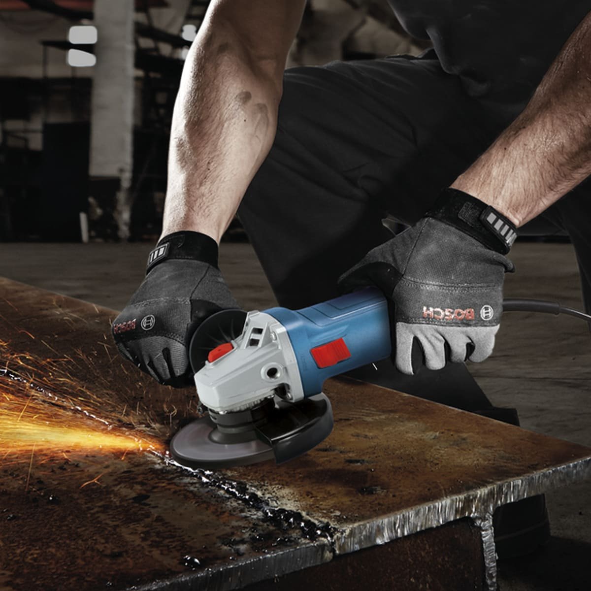 Mini Esmeril Bosch Gws-700 710W 5/8" + 5 Discos