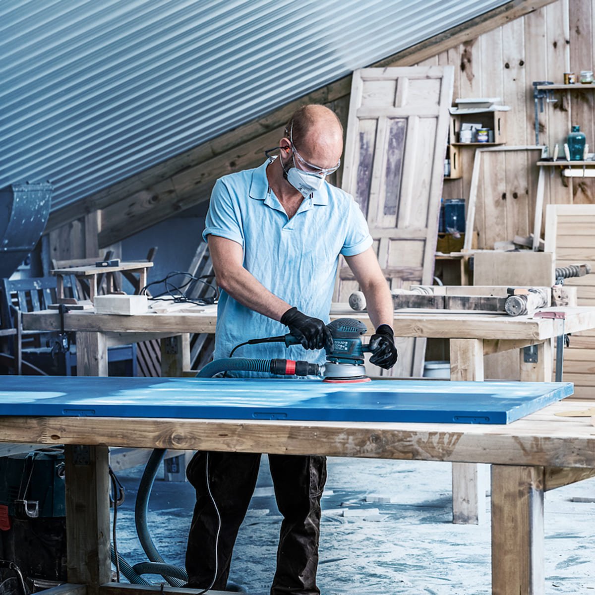 Disco Bosch Lija Velcro Mad y Pint Grano 60/120/240" 5Pz