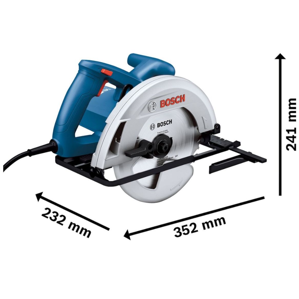 Sierra Circular Bosch Gks 130 1300W