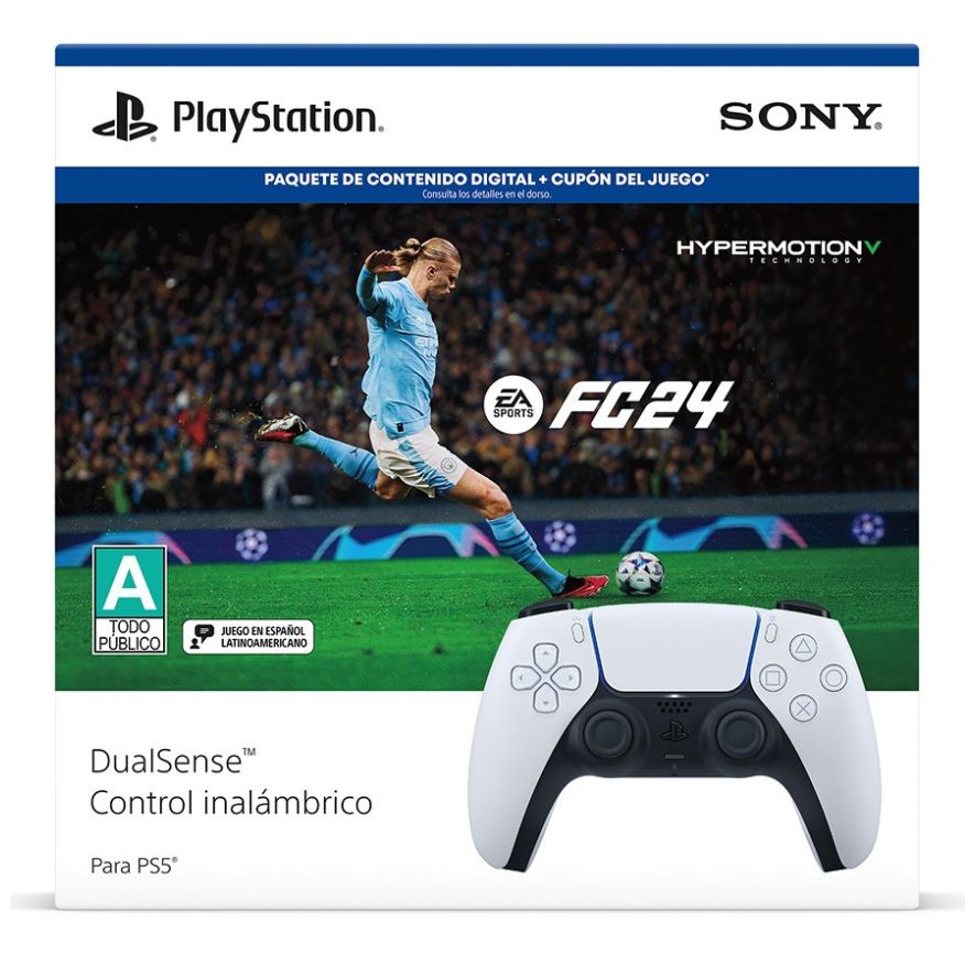 Control Ps5 Dualsense + Ea Fc 24