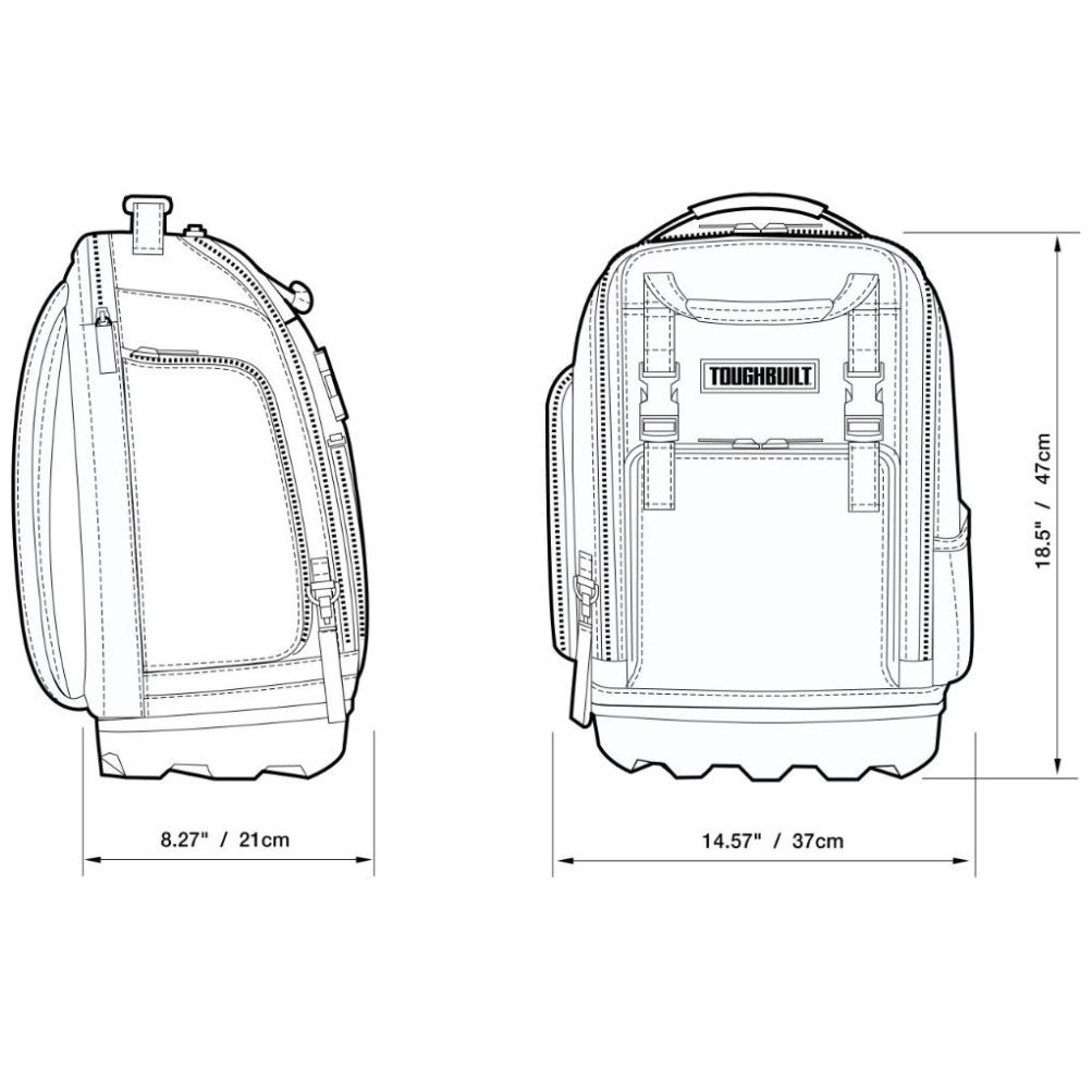 Mochila para Herramientas Toughbuilt Tb-66C
