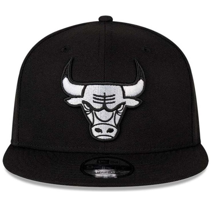 Gorra New Era Nba Basic Blkwhi Bulls Unisex