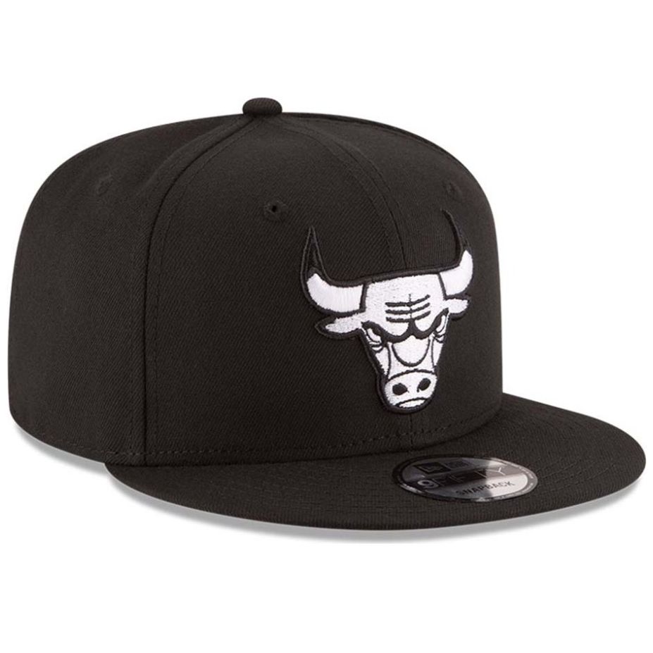 Gorra New Era Nba Basic Blkwhi Bulls Unisex