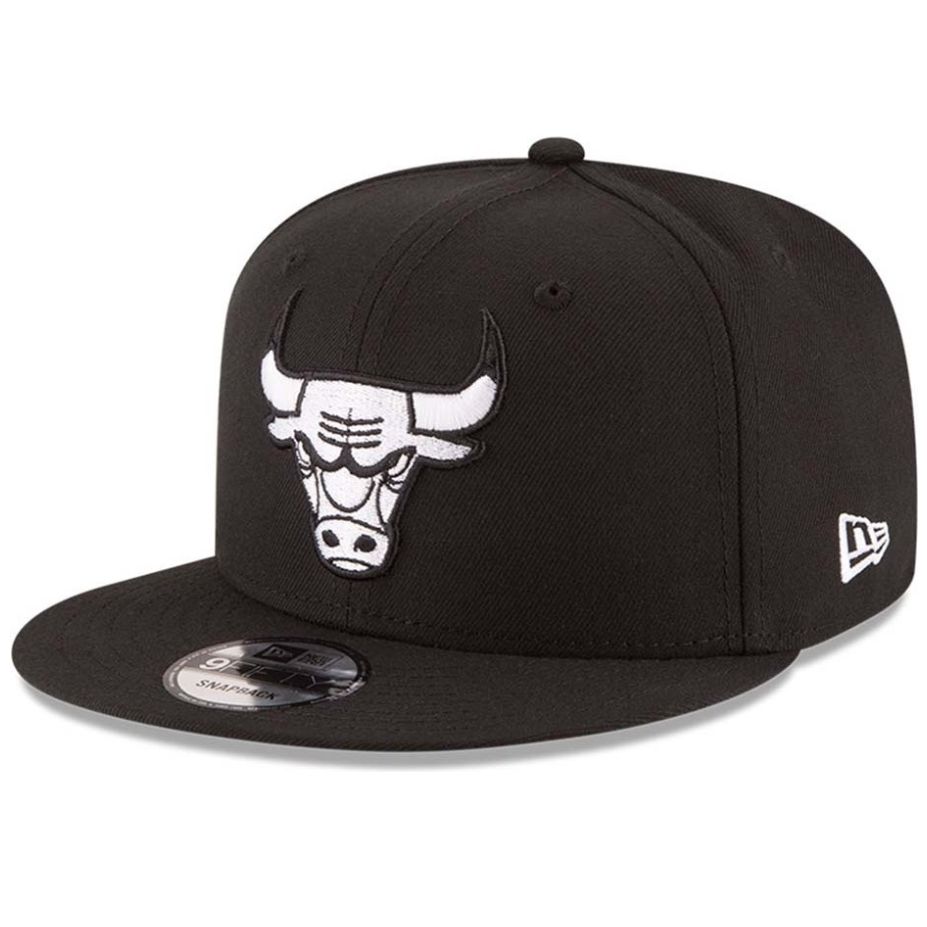 Gorra New Era Nba Basic Blkwhi Bulls Unisex